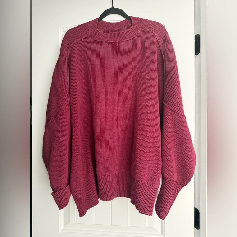 Free people crew neck sweater